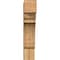 Ekena Millwork Olympic Block Rough Sawn Bracket, Western Red Cedar, 6"W x 22"D x 30"H BKT06X22X30OLY05RWR - alternate 2